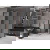 Mexen Velar L stumdomasis dušo kabinas 100 x 100 cm, matinis, rožinis auksas - 871-100-100-33-60