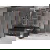 Mexen Velar L stumdomosios dušo durys 110 x 75 cm, matinės, rožinis auksas - 871-110-075-33-60