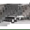 Mexen Velar L stumdomas dušo kabinas 100 x 100 cm, skaidrus, šlifuotas nikelis - 871-100-100-03-97