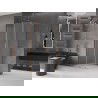 Mexen Velar L slankiojamoji dušo kabina 90 x 90 cm, matinė, šepečiu valcuota varis - 871-090-090-33-65