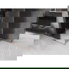 Mexen Velar L stumdomos dušo kabinos 100 x 85 cm, grafitas, šlifuotas varis - 871-100-085-43-65