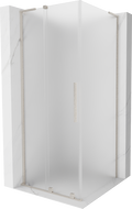 Mexen Velar L stumdomas dušo kabina 120 x 120 cm, matinė, šlifuotas nikelis - 871-120-120-33-97