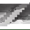Mexen Velar L stumdomas dušo kabina 120 x 80 cm, grafitas, šlifuotas nikelis - 871-120-080-43-97