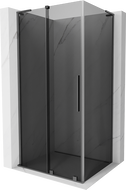 Mexen Velar L stumdomos dušo kabina 100 x 85 cm, grafitas, gun metalas - 871-100-085-43-95