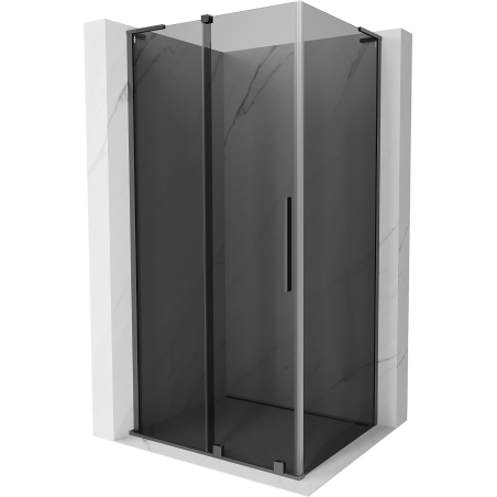 Mexen Velar L stumdomas dušo kabinas 110 x 85 cm, grafitas, gun metal - 871-110-085-43-95