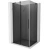 Mexen Velar L stumdomas dušo kabinas 120 x 110 cm, grafito, gunmetal - 871-120-110-43-95