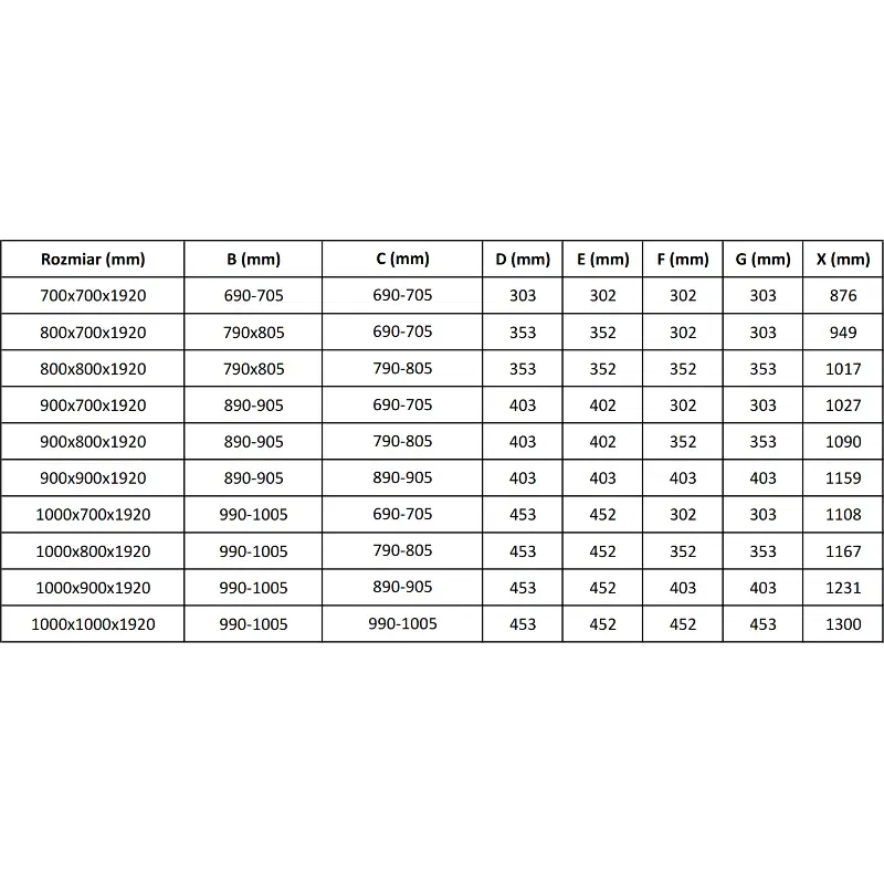 Mexen Lima Duo sulankstoma dušo kabina 80 x 80 cm, permatomas, juoda - 856-080-080-70-00-02