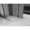 Mexen Velar L stumdomas dušo kabina 110 x 80 cm, matinis, šlifuota gun gray - 871-110-080-33-66