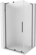Mexen Velar L stumdomas dušo kabinas 120 x 75 cm, matinis, šlifuotas pilkas ginklo - 871-120-075-33-66