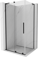 Mexen Velar L stumdomas dušo kabinas 100 x 70 cm, skaidri, juoda - 871-100-070-03-70