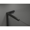 Mexen Velar L stumiama dušo kabina 110 x 80 cm, permatomas, juoda - 871-110-080-03-70