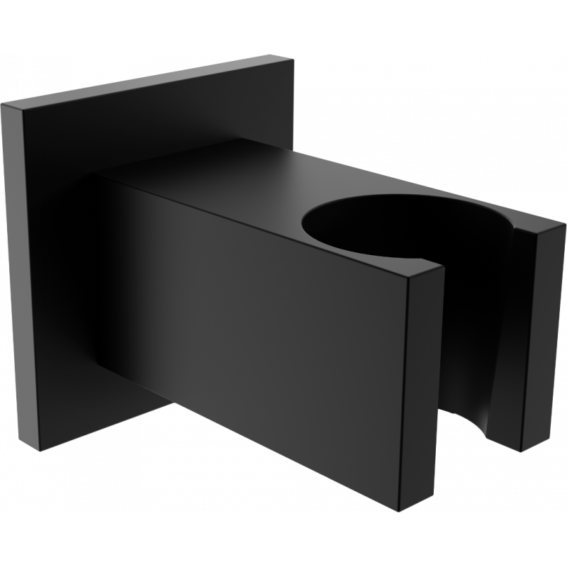 Mexen Cube dušo laikiklis, juodas - 79350-70