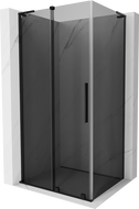 Mexen Velar L stumdomos dušo kabinos 90 x 110 cm, grafitas, juoda - 871-090-110-43-70