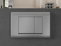 Mexen Fenix Air 01 pneumatinis nuleidimo mygtukas, matinės chromas - 6A0102