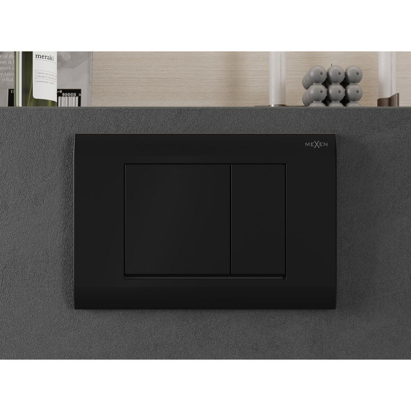 Mexen Fenix Air 01 pneumatinis nuleidimo mygtukas, juodas - 6A0103