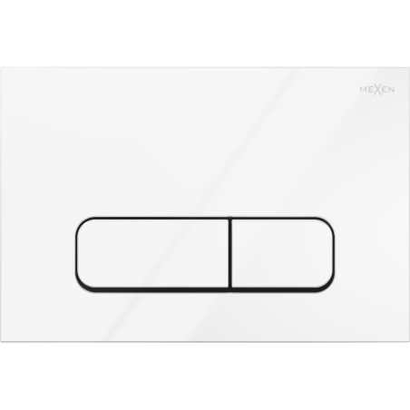 Mexen Fenix Air 02 pneumatinis nuleidimo mygtukas, blizgi balta - 6A0200