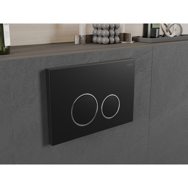 Mexen Fenix Air 05 pneumatinis nuleidimo mygtukas, juodas - 6A0503