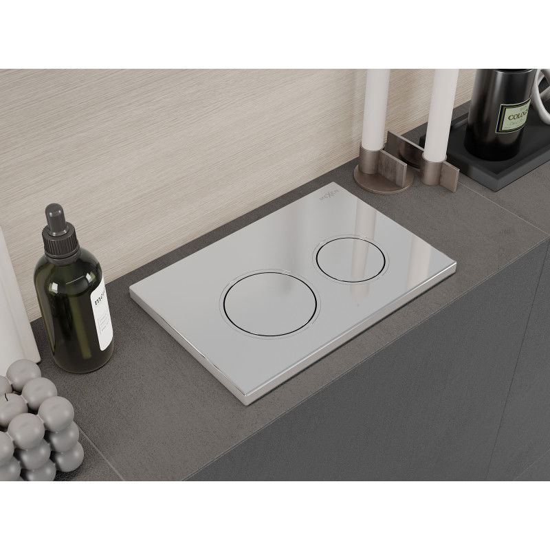 Mexen Fenix Air 07 XS pneumatinis nuleidimo mygtukas, blizgus chromas - 6A0701