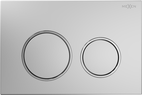 Mexen Fenix Air 07 XS pneumatinis nuleidimo mygtukas, matinės chromas - 6A0702