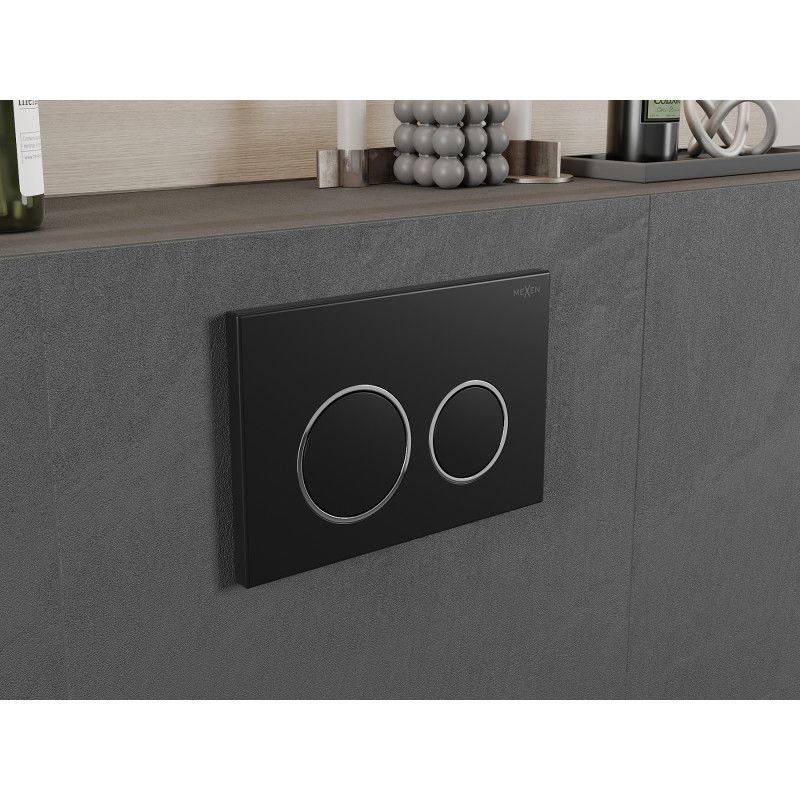 Mexen Fenix Air 07 XS pneumatinis nuleidimo mygtukas, juodas - 6A0703