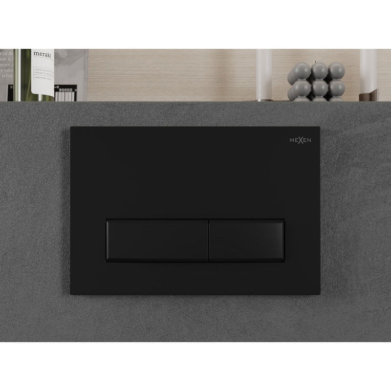 Mexen Fenix Air 09 pneumatinis nuleidimo mygtukas, juodas - 6A0903