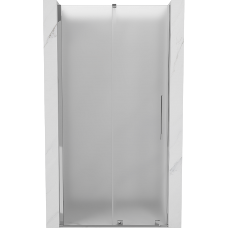 Mexen Velar stumdomos dušo durys 110 cm, matinės, chromas - 871-110-000-31-01