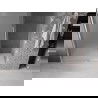 Mexen Velar stumdomos dušo durys 130 cm, matinės, chromas - 871-130-000-31-01