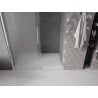 Mexen Velar stumdomos dušo durys 140 cm, matinės, chromas - 871-140-000-31-01