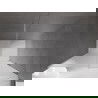 Mexen Velar stumdomos dušo durys 140 cm, matinės, chromas - 871-140-000-31-01
