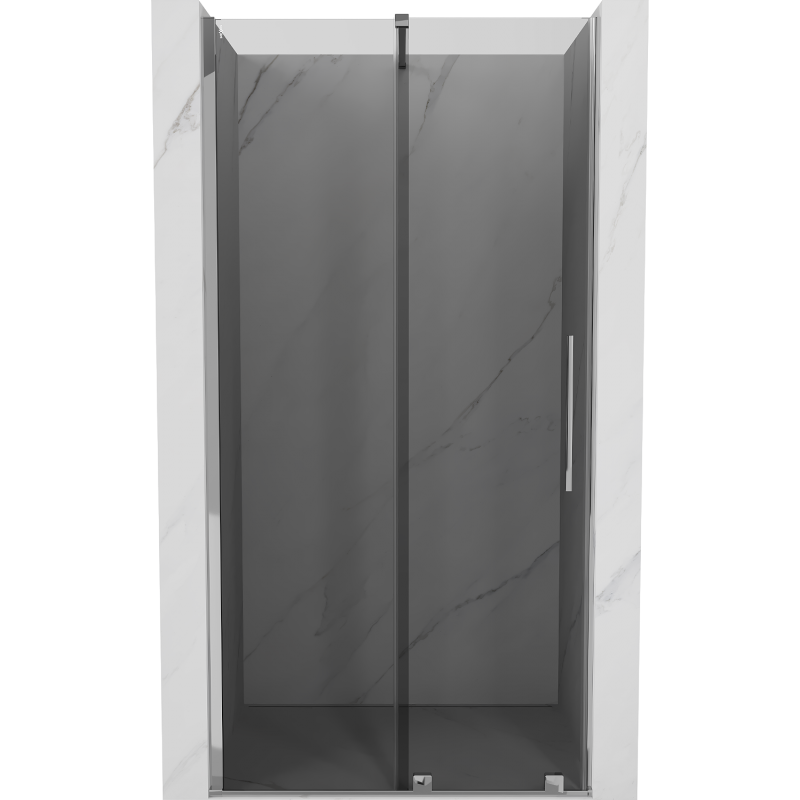 Mexen Velar stumdomos dušo durys 110 cm, grafitas, chromas - 871-110-000-41-01