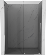 Mexen Velar stumdomos dušo durys 160 cm, grafitas, chromas - 871-160-000-41-01