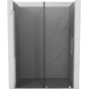Mexen Velar stumdomos dušo durys 140 cm, grafitas, chromas - 871-140-000-41-01