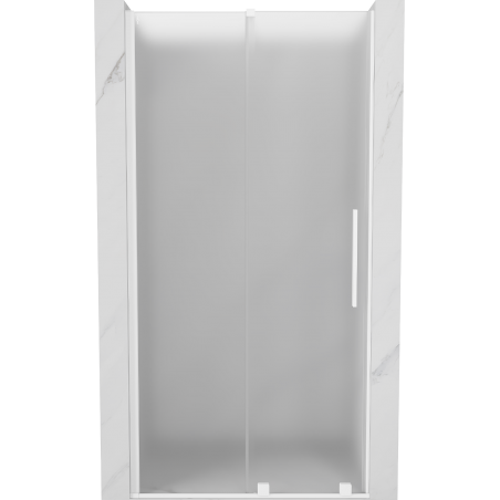 Mexen Velar stumdomosios dušo durys 110 cm, matinės, baltos - 871-110-000-31-20