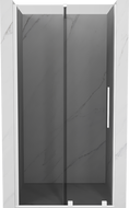 Mexen Velar stumdomos dušo durys 90 cm, grafitas, balta - 871-090-000-41-20