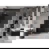 Mexen Velar stumdomos dušo durys 140 cm, grafitas, baltos - 871-140-000-41-20