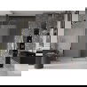 Mexen Velar stumdomos dušo durys 130 cm, matinis, auksinis - 871-130-000-31-50