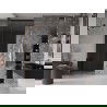 Mexen Velar stumdomos dušo durys 120 cm, grafitas, rožinis auksas - 871-120-000-41-60