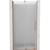 Mexen Velar stumdomos dušo durys 120 cm, matinės, šlifuotas varis - 871-120-000-31-65