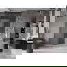 Mexen Velar stumdomos dušo durys 90 cm, matinės, šlifuotas ginklo pilkumo - 871-090-000-31-66