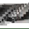 Mexen Velar stumdomosios dušo durys 140 cm, grafitas, šepečiuotas gun gray - 871-140-000-41-66