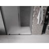 Mexen Velar stumdomos dušo durys 150 cm, matinės, juodos - 871-150-000-31-70