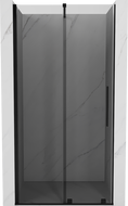Mexen Velar slankiojančios dušo durys 110 cm, grafitas, juodos - 871-110-000-41-70