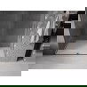 Mexen Velar stumdomos dušo durys 130 cm, skaidrios, gun metal - 871-130-000-01-95