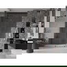 Mexen Velar stumdomos dušo durys 130 cm, skaidrios, gun metal - 871-130-000-01-95