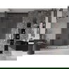 Mexen Velar stumdomos dušo durys 130 cm, skaidrios, gun metal - 871-130-000-01-95