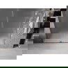 Mexen Velar stumdomos dušo durys 140 cm, matinės, gun metal - 871-140-000-31-95