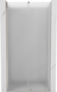 Mexen Velar stumdomosios dušo durys 100 cm, matinės, šlifuotas nikelis - 871-100-000-31-97