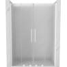 Mexen Velar Duo stumdomos dušo durys 140 cm, matinės, baltos - 871-140-000-32-20