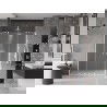 Mexen Velar Duo stumdomos dušo durys 140 cm, matinės, baltos - 871-140-000-32-20