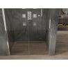 Mexen Omega stumdomos dušo durys 110 cm, Skaidrus, Chromo - 825-110-000-01-00